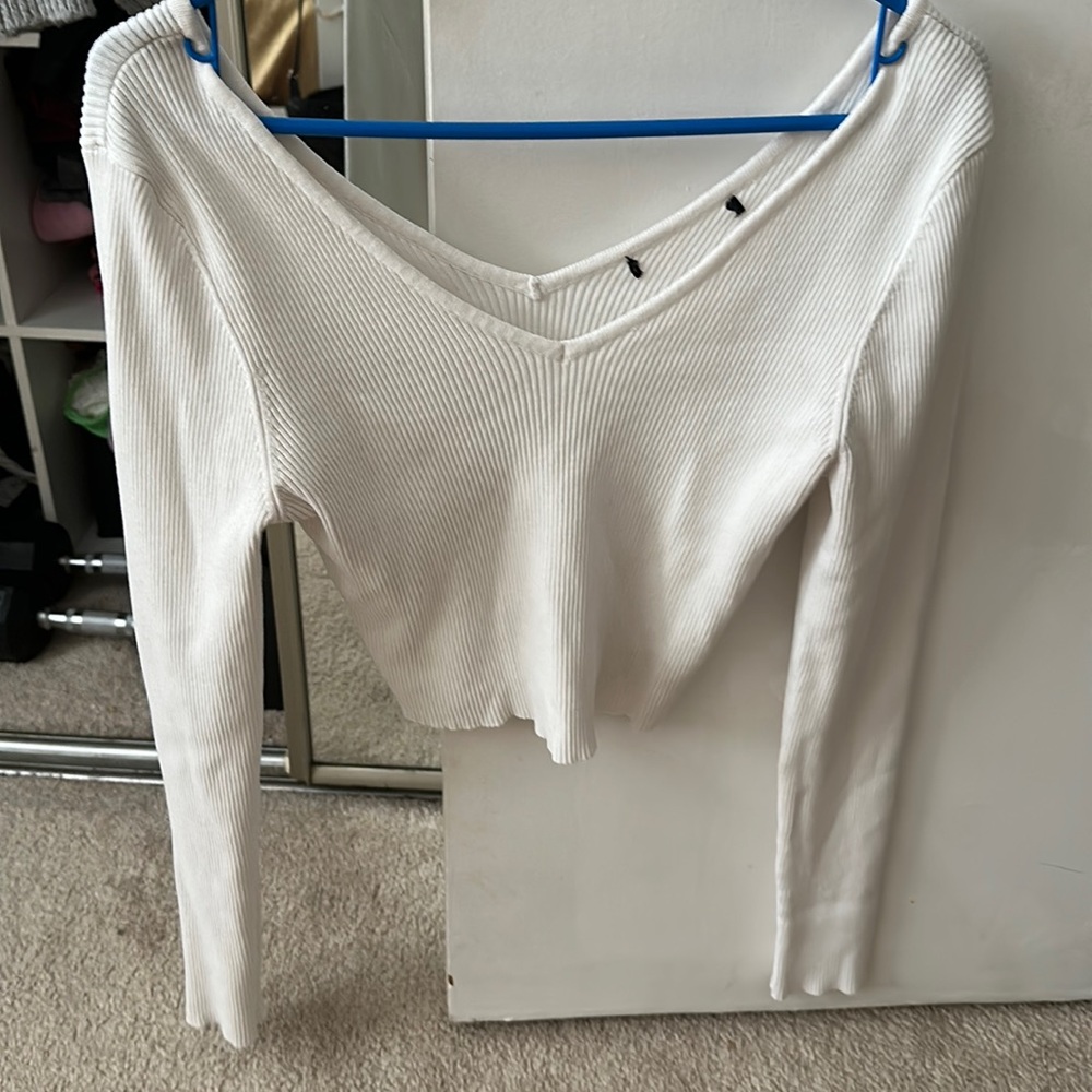 White long sleeve shirt!